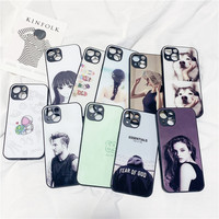 Coques de téléphone personnalisables 2-en-1 en TPU et PC avec protection d'objectif laser UV pour Samsung S23, S23 Plus, S23 Ultra