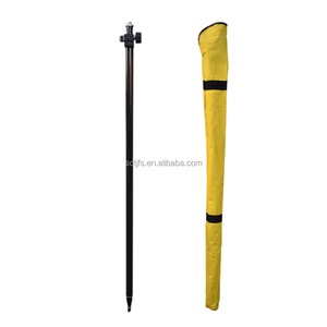 Poste topográfico de fibra de carbono universal 2,2 m tornillo de bloqueo telescópico RTK GPS poste para equipos topográficos - Product Image 1