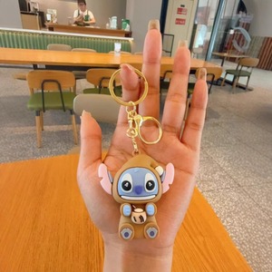 Porte-clés en peluche Stitch 0-10cm, jouet en plastique unisexe pour enfants, breloque pour sac cadeau - Product Image 4