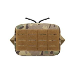 Tactical Waist Pack 600D Oxford Cloth Waterproof Outdoor Sports Running Multifunctional Crossbody Bag Black CP - Product Image 2