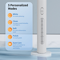 Kit Combiné de Soins Bucco-Dentaires à Domicile : Brosse à Dents Électrique Sonique + Hydropulseur Buccal Multi-Modes pour le Nettoyage des Dents