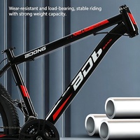 Vélo de montagne pour homme adulte de 24 et 26 pouces, cadre en aluminium léger, 27 vitesses, suspension avant, amortisseur, frein à disque double, vélo tout-terrain