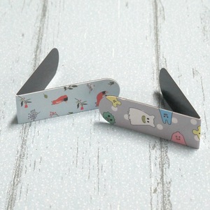 Hot Selling Custom LOGO Promotional Gift Folding Magnetic Bookmarks Student Magnet Bookmark