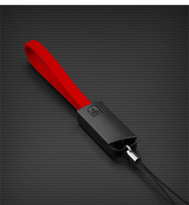 Mini porte-clés Câble Micro USB Type C Charge rapide pour iPhone pour Samsung Chargeur <span class=keywords><strong>Usbc</strong></span> Type Porte-clés Cordon Fil court - Product Image 3