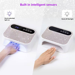 Lampe UV sans fil rechargeable à design diamant pour séchage rapide des gels, équipement professionnel d'amélioration des ongles, vente en gros - Product Image 5