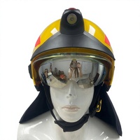 Casque de sauvetage incendie avec lampe frontale intégrée pour la lutte contre les incendies et la sécurité