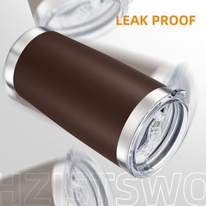 Mug de voyage isotherme pour boissons chaudes et froides, idéal pour le bureau, la maison, l'extérieur, portable, anti-fuite, en acier inoxydable. - Product Image 2