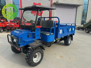 Camion benne électrique agricole à 4 roues avec cabine et benne basculante - Product Image 3