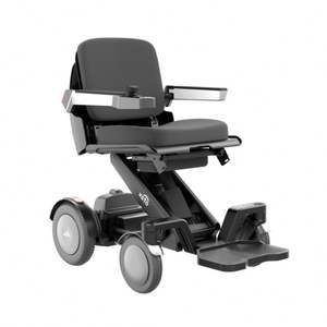 Silla de ruedas eléctrica con escalera Clmbings, silla de ruedas plegable para ancianos discapacitados, batería extraíble de iones de litio remota - Product Image 1