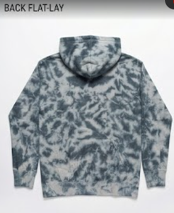 Private Label Custom Logo <b>Tie</b> Dye Oversized Hoodie | 300GSM Heavyweight Cotton Fleece Pullover | Wholesale <b>Vintage</b> Acid Wash - Product Image 5
