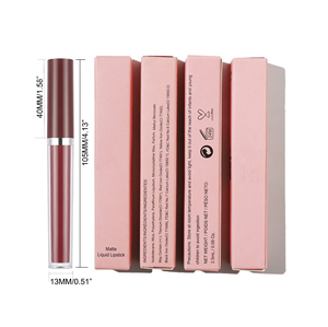 ลิปกลอสเนื้อกำมะหยี่แมทติดทนนาน ขายส่งแบบไม่ติดแก้ว กันน้ำ รับผลิตแบรนด์ส่วนตัว ไม่มีโลโก้ - Product Image 3