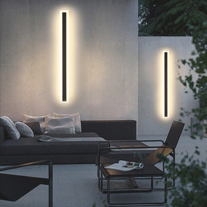 โคมไฟติดผนัง LED รุ่น DAWN Lighting IP65 กันน้ำ ดีไซน์ทันสมัย ฐานอะลูมิเนียม สำหรับภายนอกอาคาร รูปทรงยาว เหมาะสำหรับสวนและผนังภายนอก - Product Image 5