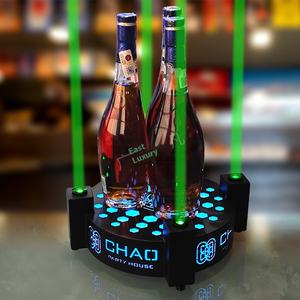 حامل عرض النبيذ المضيء LED رف ليزر للنوادي الليلية ، KTVs ، القضبان (دعامة الغلاف الجوي) - Product Image 4