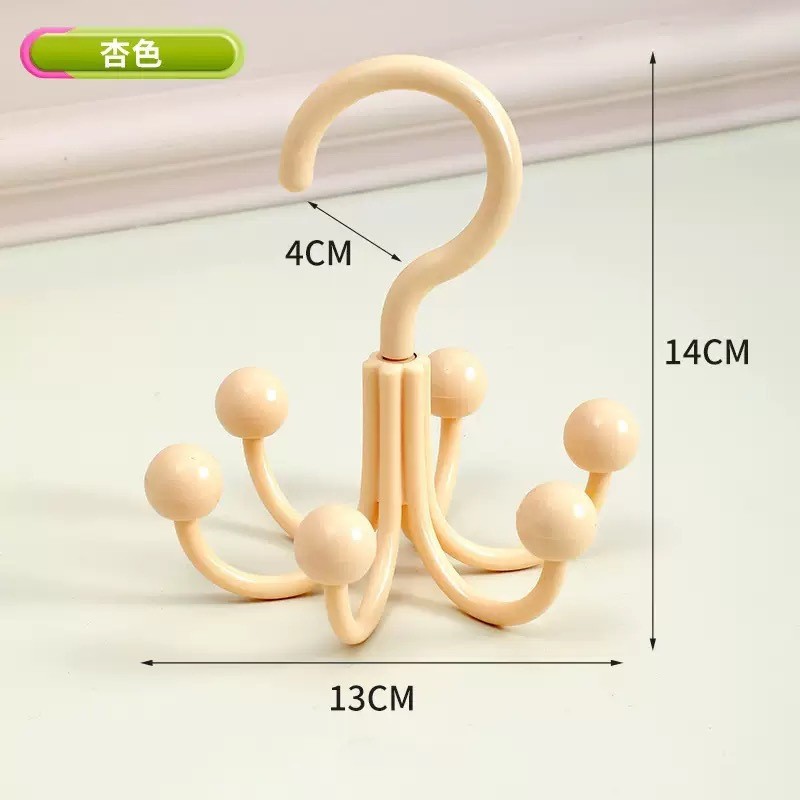 Crochet rotatif 6 griffes [Abricot]