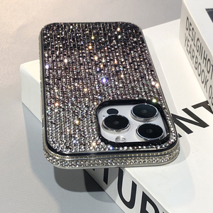 Omen-funda de teléfono de diseño de diamante de lujo, carcasa moderna con cristales brillantes - Product Image 1
