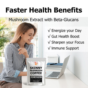 OEM ODM Skinny Mushroom Coffee Powder with Sodium Turmeric Powder Natural Herbal Dietary <b>Supplements</b> Energize <b>Your</b> Day Powder - Product Image 2