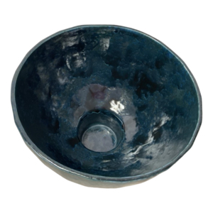 Vaso in ceramica con base a piedistallo per l'arredamento del soggiorno, vaso per fiori in ceramica per la decorazione della casa - Product Image 2