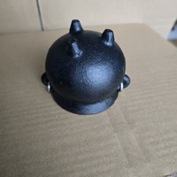 Petit pot ventre chaudron avec poignée Halloween sorcière fonte brûleur d'encens bois de santal parfum aromatique aromathérapie diffuseur