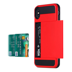 Custodia per telefono custodia scheda di scorrimento armatura scheda di protezione custodia per telefono cellulare per IPhone16 17 Pro Air Max 12 11pro Xs Max <span class=keywords><strong>X</strong></span> Xr Note <span class=keywords><strong>10</strong></span> - Product Image 2