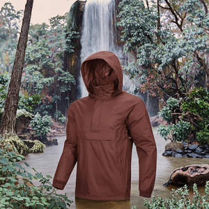 เสื้อแจ็คเก็ตเดินป่ากันลมมีซิปสำหรับผู้ชายใส่กลางแจ้งโลโก้แบบกำหนดเองฤดูใบไม้ร่วงฤดูหนาว - Product Image 3