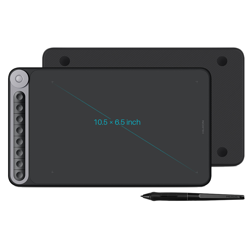 液タブ・ペンタブ HUION Q620M INSPIROY DIAL Inspiroy Dial Q620M Graphic Drawing Tablet for Artists