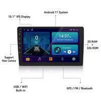 Autoradio Android double DIN 7/9/10,1 pouces IPS avec FM, GPS, musique, vidéo, multimédia et caméra de recul - Vente en gros