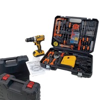 Ensemble de perceuse sans fil 21V, perceuse électrique à vitesse variable, tournevis électrique multifonction, perceuse électrique, outil à main
