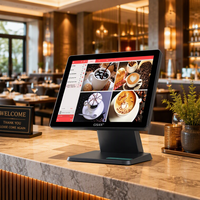 Système de point de vente tactile tout-en-un de 15 pouces en gros, terminal de paiement pour restaurant, caisse enregistreuse à vendre