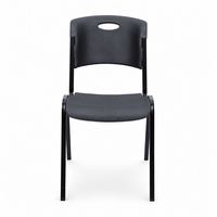 Chaise de restaurant de qualité hôtelière, antichoc, emballée en carton, antirouille, empilable, finition scellée, pour cafés, cantines, cuisines