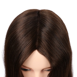 ทูเป้และวิกผมแท้สำหรับผู้หญิงชาวมองโกเลีย สำหรับผมบาง แบบลอนธรรมชาติ ฐานโมโนและพียู สีธรรมชาติ - Product Image 3