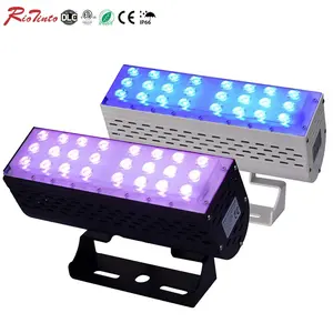 High Quality Outdoor LED Flood Light IP67 50W Waterproof RGB RGBW With Remote Control Reflector Spotlight