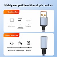 Adaptador USB Macho a Tipo-C Hembra para Computadora/Laptop, Modelo Y20 de Cobre, Cable Convertidor para Auriculares Digitales