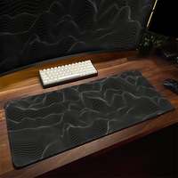 Grand tapis de souris de jeu antidérapant en caoutchouc étendu personnalisé avec accessoires PC imprimés en usine