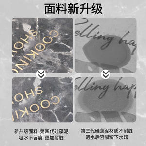 Paillasson en cuir givré antidérapant résistant à l'usure, rectangulaire, pour usage domestique, couleur unie, facile à nettoyer, tapis d'entrée - Product Image 4