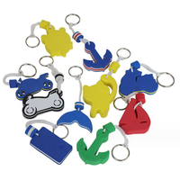 Logo personnalisé EVA NBR PU mousse porte-clés flottant de sécurité flottant enduit porte-clés pour cadeaux de promotion