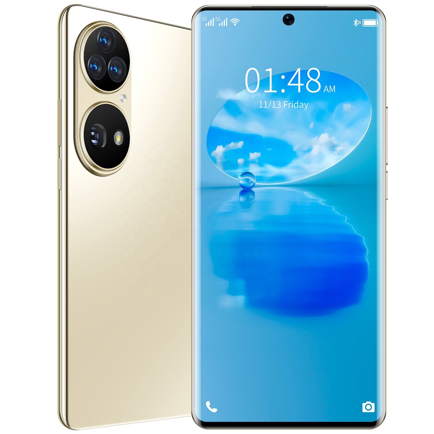 P50 Pro 7.3 Inch H-D Full Screen Smart Phone - 16GB+512GB