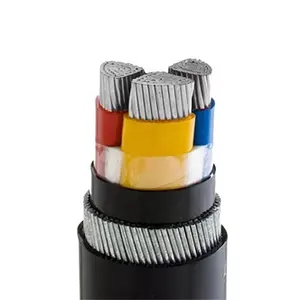 Yjv Yjv22 Yjv32 0.6/1kv Copper XLPE/PVC/Swa Power Cable 3X50+2X25 mm2