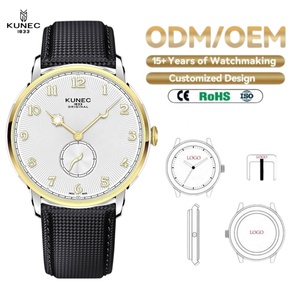 OEM High end <b>Mechanical</b> Business <b>Watch</b> for Swiss Men's Stainless Steel Leather Band Luxury Design Elegant Automatic <b>Watches</b> - Product Image 1