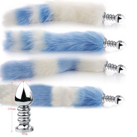 Queue de renard en métal et silicone, plug anal artificiel avec queue pour femmes Kimi/OME KM-C00019
