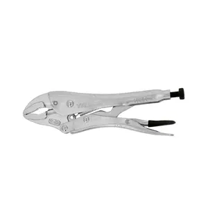 Alicates de presión de mordaza curva de grado DIY de acero de alto carbono Truper de 7 'con mango de PVC para corte de sujeción - Product Image 1