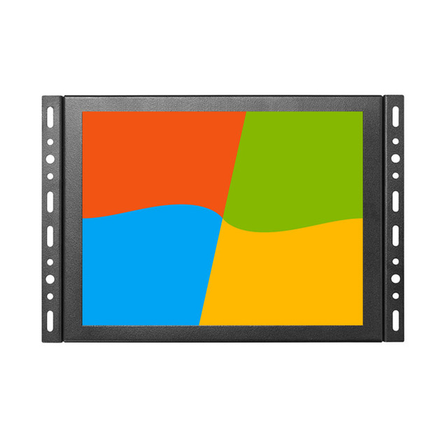 High Quality 8 Inch Open Frame LCD Touch Screen Monitor 1024*768 Resolution for Medical Business Use Capacitive Resistive Touch