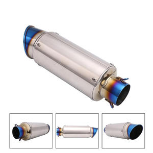 <span class=keywords><strong>Silencieux</strong></span> d'échappement de moto universel pour Nmax CRF 230 Z750 CB400 <span class=keywords><strong>ER6N</strong></span> GY6 - Product Image 2