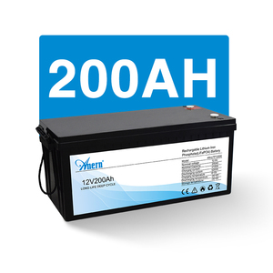 แบตเตอรี่ลิเธียมไอออน Anern 12v 100ah 200ah แบตเตอรี่พลังงานแสงอาทิตย์สำหรับบ้าน - Product Image 1
