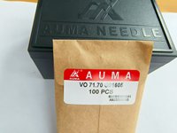 Aiguille à tricoter de marque AUMA FEIJIAN VO 71.70 G01605 pour machine à tricoter les chaussettes Lonati.