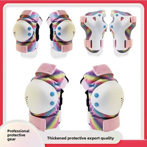 Genouillères de <span class=keywords><strong>protection</strong></span> épaissies certifiées EN1078 pour enfants, pour le roller, le vélo et le vélo d'équilibre - Product Image 2