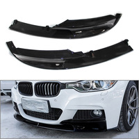 F30 F35 sport lèvre de pare-chocs avant MP texture fibre de carbone séparateur de lèvre avant diffuseur de menton avant pour BMW série 3 F30 F35 F31