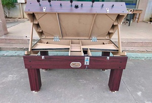 Table de baby-foot commerciale de 1,5 m pour usage professionnel, avec cadre robuste en MDF et mécanisme à monnayeur - Product Image 5