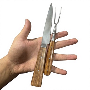 Ensemble de couteaux de cuisine médiévaux faits à la main pour les détaillants - Product Image 1