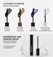 Mascara blanc longue tenue en gros pour femmes, volume et longueur des cils, marque privée, mascara végétalien