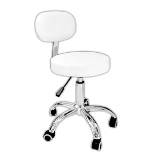 Barber Stool Chair Adjustable Rotate Lifting Hydraulic Rolling Barbershop Hairdressing Stool for Beauty Barber Spa Tattoo